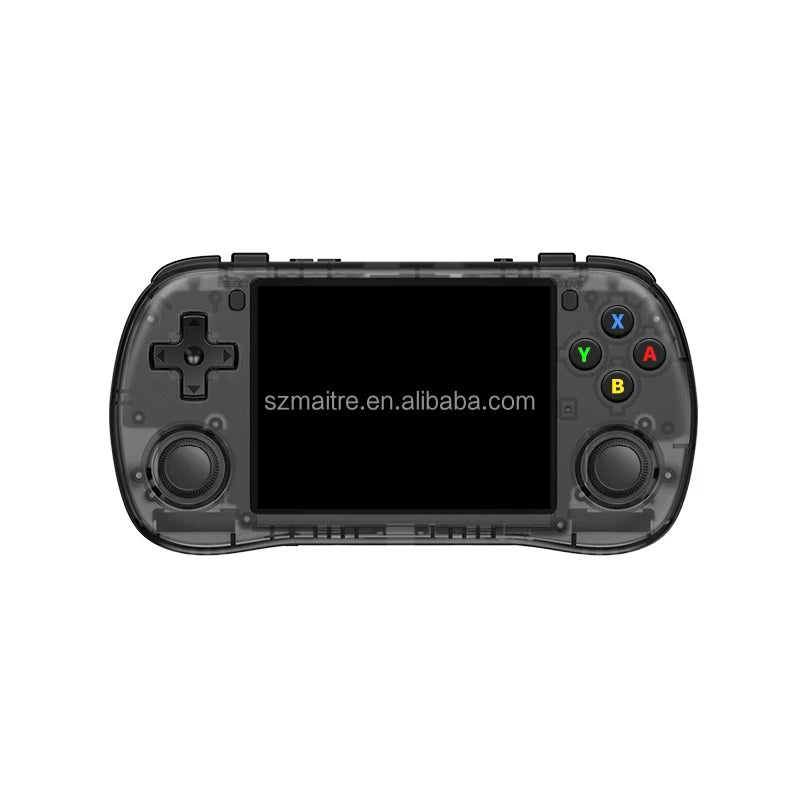 X35H Powkiddy Handheld Video Game Console 3.5 Inch HD Screen Mini Retro Video Games Console Linux System Classic Game Player