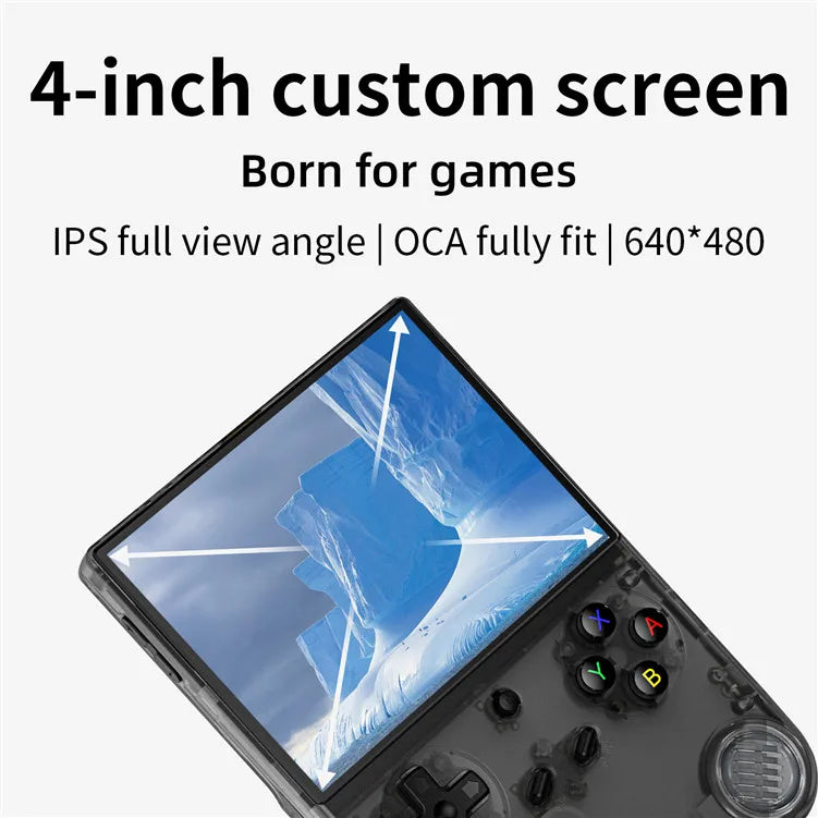 Handheld Gaming ANBERNIC RG40XXV 4.0" IPS Screen 720x1280 Linux Handheld Video Games Device for Birthday Gift RG 40XXV
