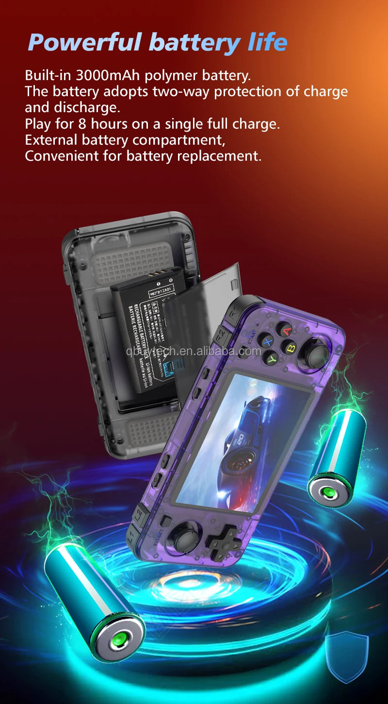 New Retro 3.5 Inch IPS Color Screen O30S Handheld Game Console Powerful Video Games Player Replacing RG35XX H