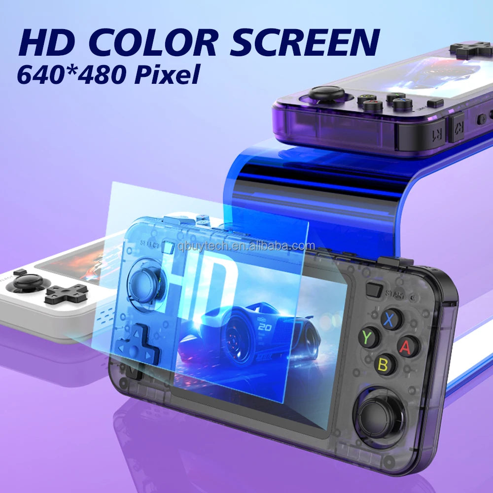 New Retro 3.5 Inch IPS Color Screen O30S Handheld Game Console Powerful Video Games Player Replacing RG35XX H