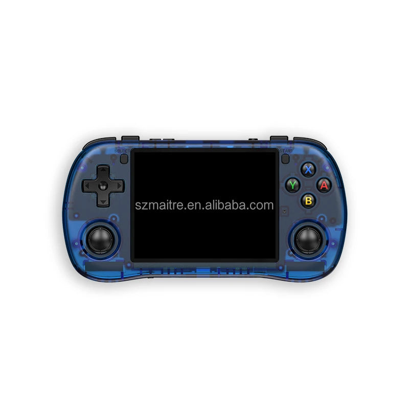 X35H Powkiddy Handheld Video Game Console 3.5 Inch HD Screen Mini Retro Video Games Console Linux System Classic Game Player