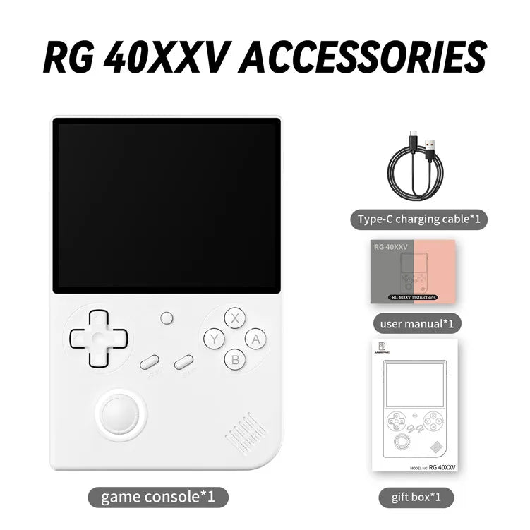 Handheld Gaming ANBERNIC RG40XXV 4.0" IPS Screen 720x1280 Linux Handheld Video Games Device for Birthday Gift RG 40XXV