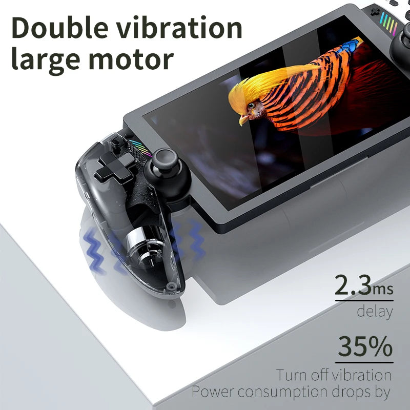 NEW Mini M28 Retro Video Game Console Wi-Fi 7 Inch IPS Screen 4000mAh Octa-core CPU Linux OS Portable Pocket Player Support Ps2