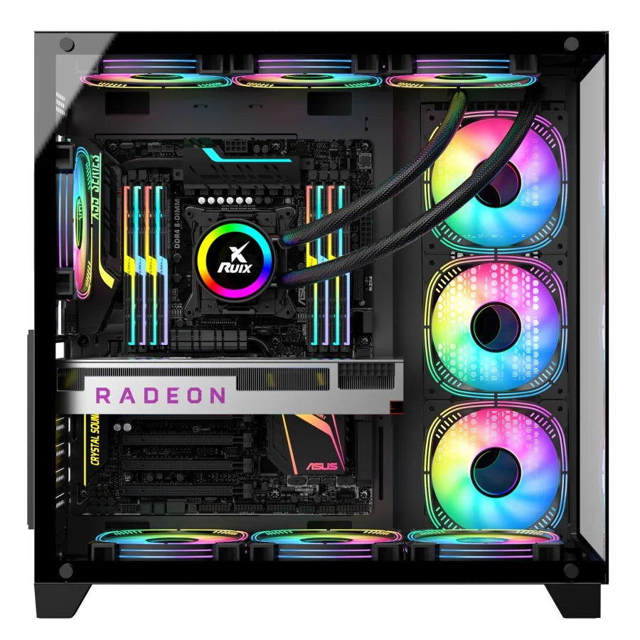 Cheap ATX Tower Tempered Glass Gaming Computer Cases CPU Cabinet Computer Case Desktop Computer Gaming PC Case