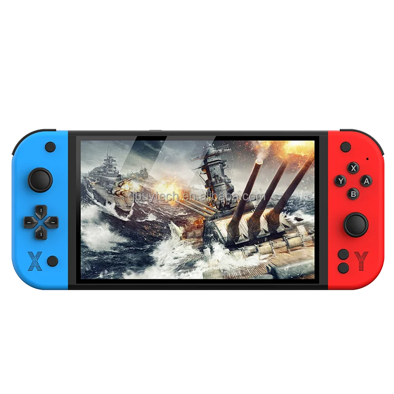 Newest G90 Design 7-Inch Retro Handheld Game Console 4000 Mah 64GB IPS Built-In 10000+ Games Video Games for PSP