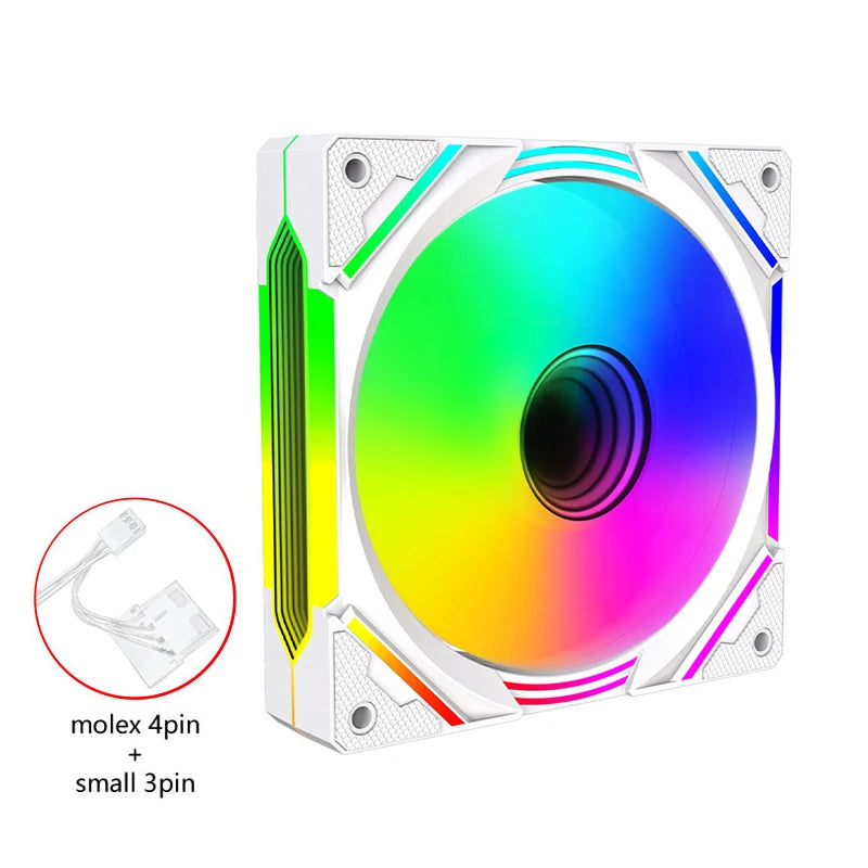 Lovingcool Best Selling OEM 120mm Argb Cooling Fan Gaming PC Case Cpu Cooler Fan ARGB SYNC Fan Controller PC for Desktop PC