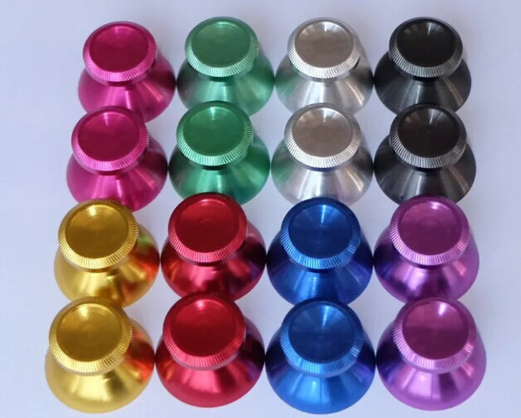 High 3D Metal Analog Joystick Thumb Stick Mushroom Grip Cap for PlayStation 5/PS5/PS4/XBOX ONE Controller Replacement Analogue