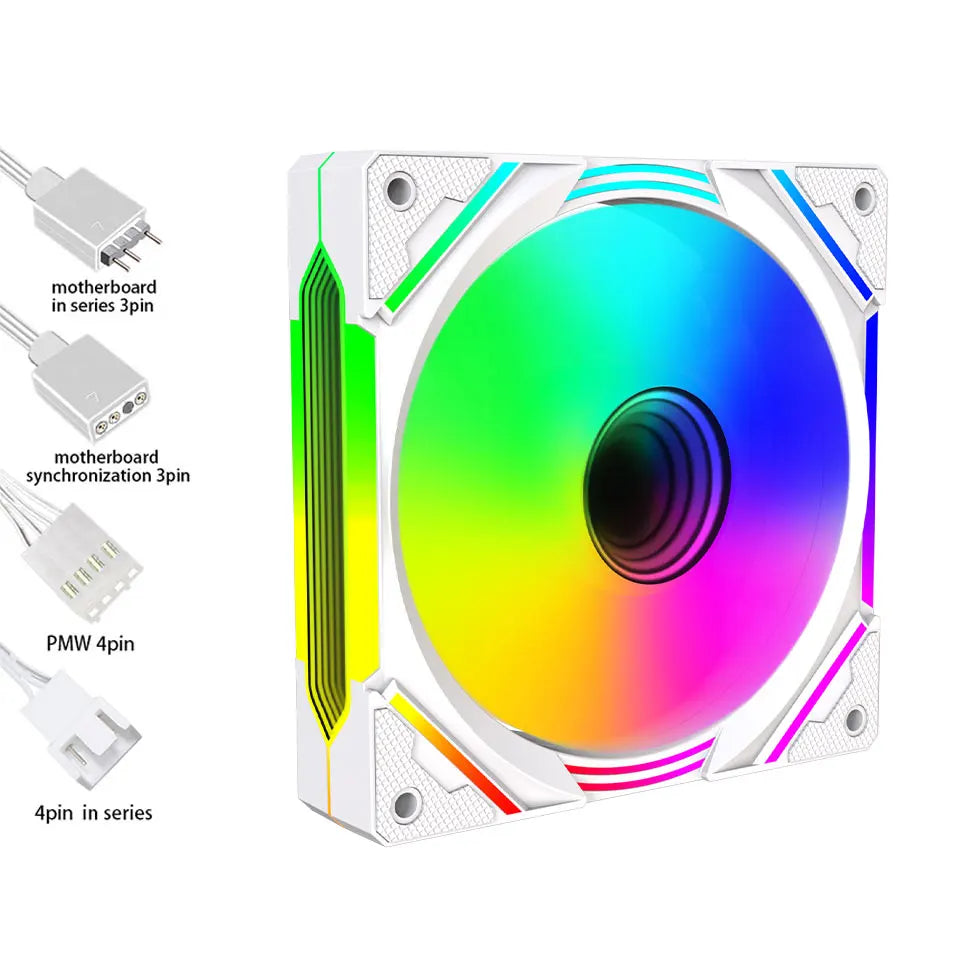 Lovingcool Best Selling OEM 120mm Argb Cooling Fan Gaming PC Case Cpu Cooler Fan ARGB SYNC Fan Controller PC for Desktop PC