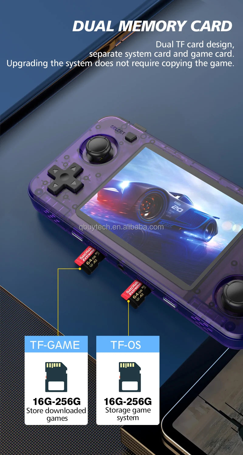 New Retro 3.5 Inch IPS Color Screen O30S Handheld Game Console Powerful Video Games Player Replacing RG35XX H