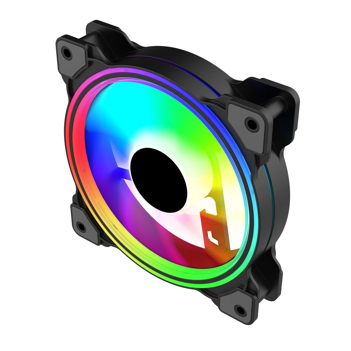 120mm ARGB PWM Cooling Fan for Gaming PC Computer Case with RGB Lights Air Cooler Chassis Quiet Processor Fans 4Pin PC Cooling