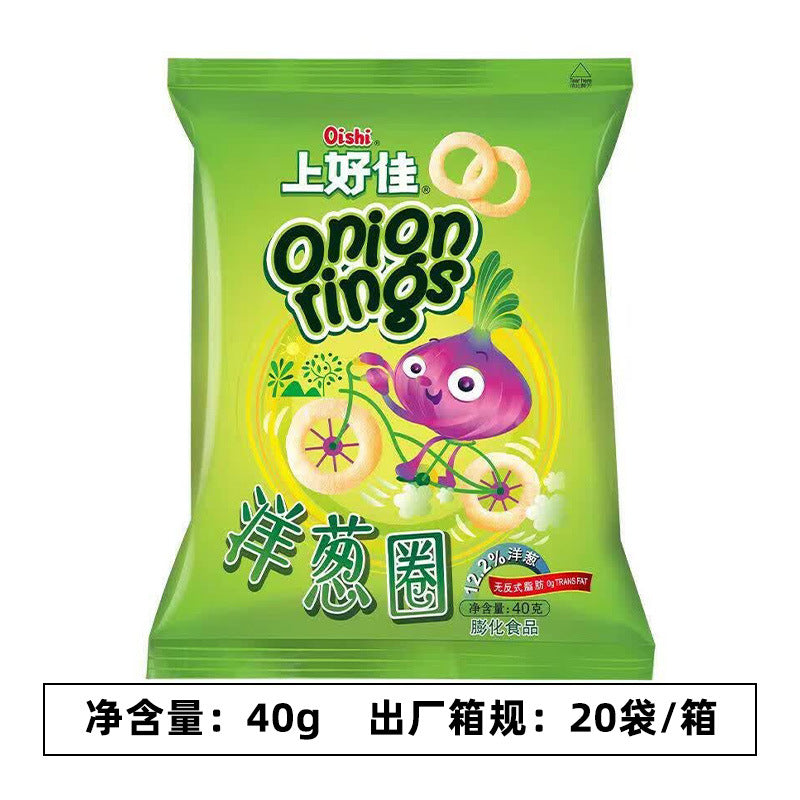 Shanghaojia Pastoral Potato Chips 40g, Barbecue Tomato Original Flavor Potato Chips, Puffed Food Snack Snack Wholesale