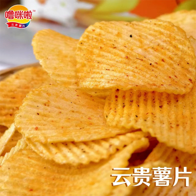 [All girls' live broadcast room good things repurchase] Lumila potato chips potato chips 50g [6 bags 12 bags]