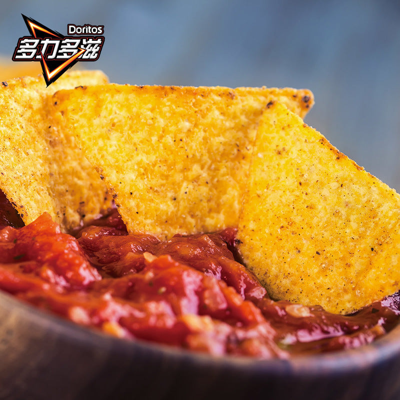 Lay's Doritos corn chips packaging flame barbecue flavored potato chips casual satisfying puffed snacks wholesale