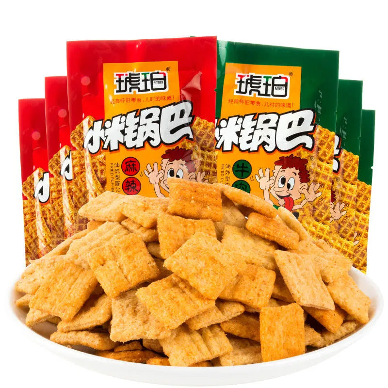 [Lightning Warehouse Exclusive] Childhood Nostalgic Snacks Wholesale 8090 Spicy Strips Mixed Gift Package Full Box of Spicy Snacks