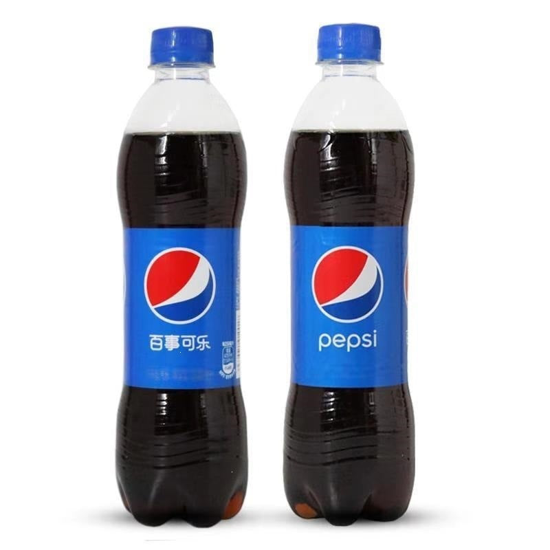 Pepsi Cola carbonated drink 500ml bottle cola type soda bottle in the bottle of the whole box of the bottle free shipping