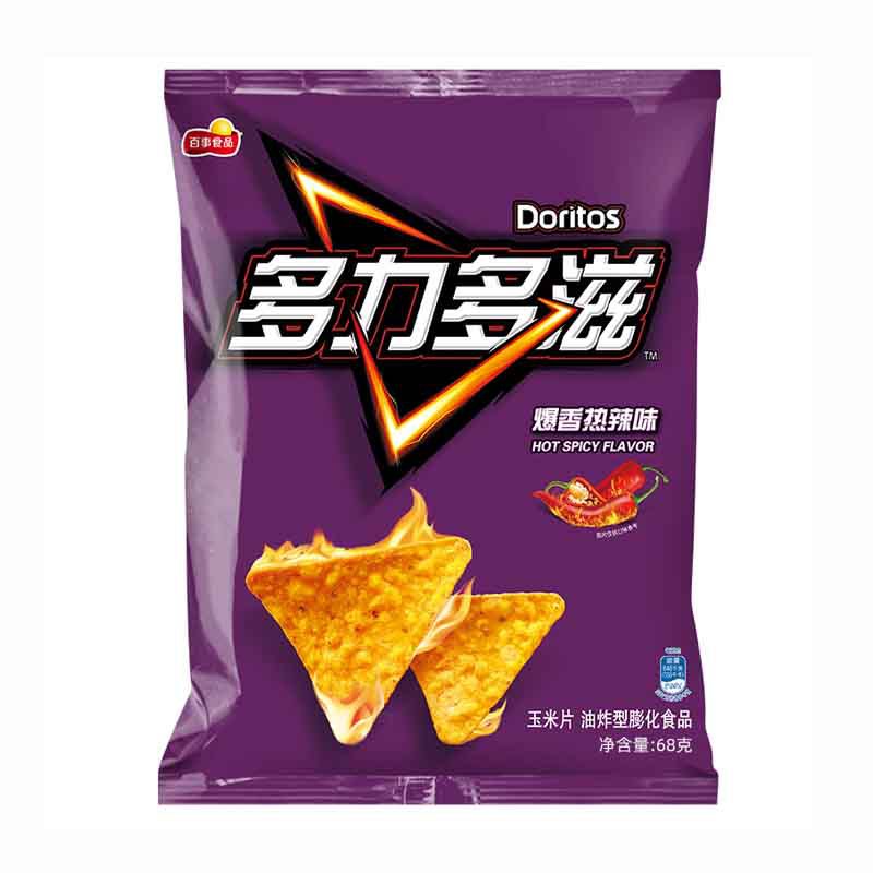 doritos Doritos Tortilla Chips 68g Cheese Flavor Barbecue Hot Spicy Cheese Flavor Potato Chips Casual Snack