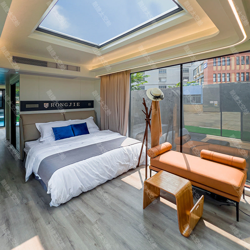 Rongjie Space Capsule Mobile HomeCapsule House, B&B Room, Apple Warehouse, Starry Sky Room, Capsule House, Factory