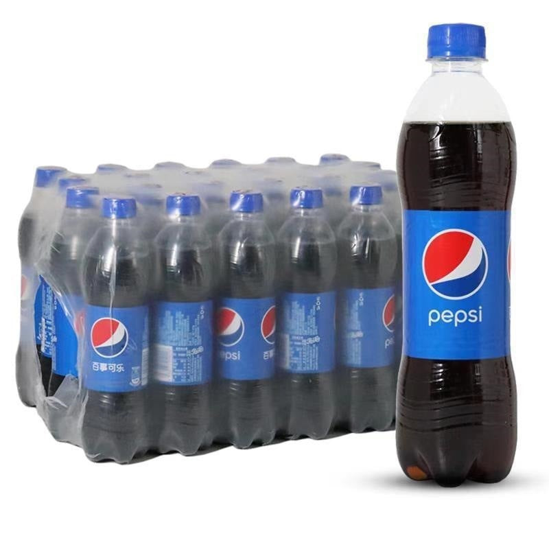 Pepsi Cola carbonated drink 500ml bottle cola type soda bottle in the bottle of the whole box of the bottle free shipping