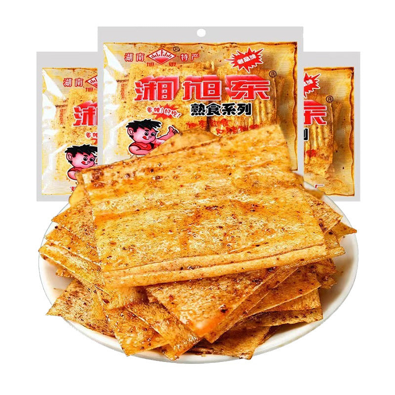 [Lightning Warehouse Exclusive] Childhood Nostalgic Snacks Wholesale 8090 Spicy Strips Mixed Gift Package Full Box of Spicy Snacks