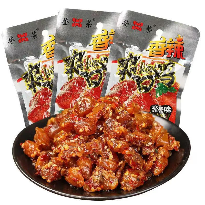 [Lightning Warehouse Exclusive] Childhood Nostalgic Snacks Wholesale 8090 Spicy Strips Mixed Gift Package Full Box of Spicy Snacks