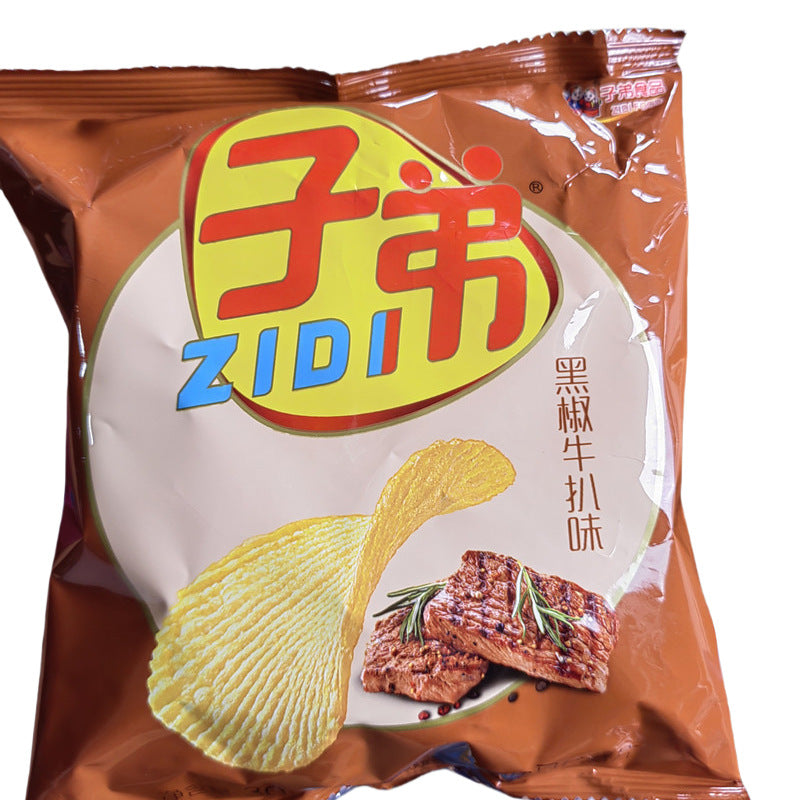 Yunnan specialty children's potato chips spicy potato chips office snacks snack food large package 30g