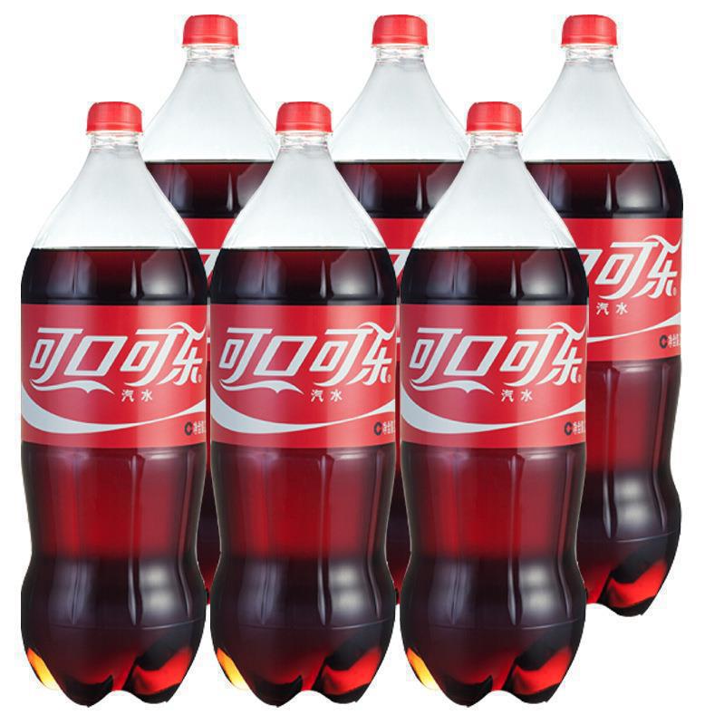 Coca-Cola Sprite Fanta 2-liter carbonated drink large bottle family sharing compensation for damaged soda drinks