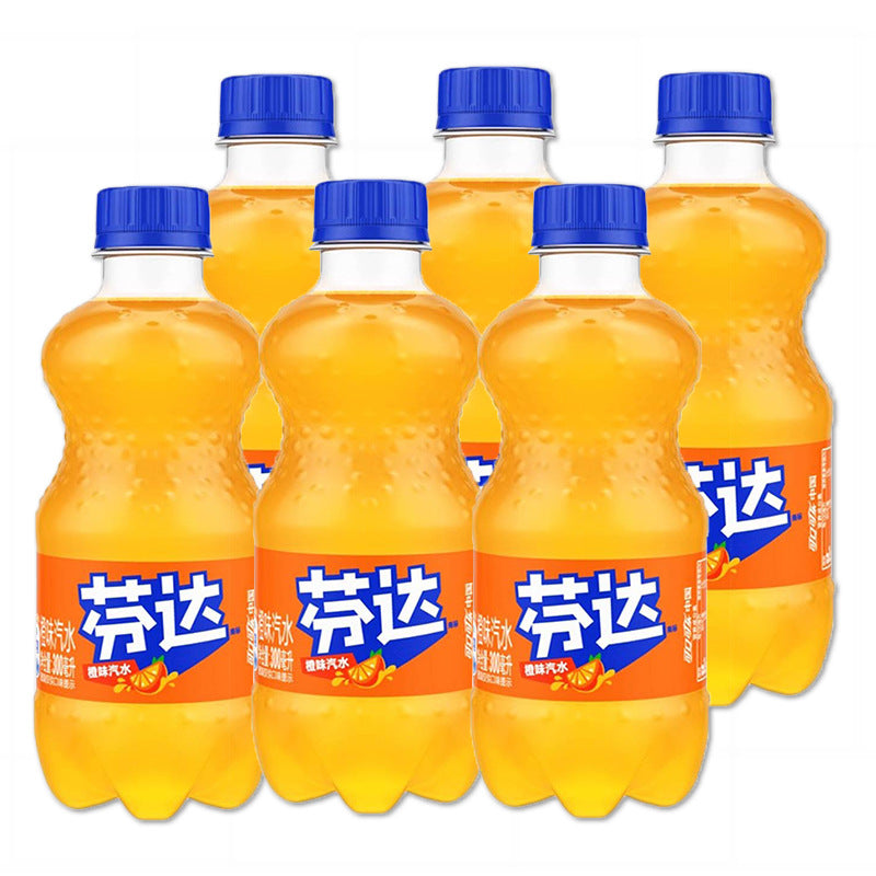 Sprite Iced Black Tea Sugar-Free Cola 300ml*6 bottles Authentic Small Bottle Summer Thirst Quenching Pepsi Fanta