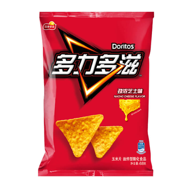 doritos Doritos Tortilla Chips 68g Cheese Flavor Barbecue Hot Spicy Cheese Flavor Potato Chips Casual Snack