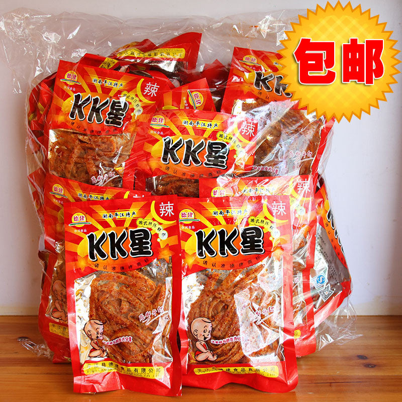 [Lightning Warehouse Exclusive] Childhood Nostalgic Snacks Wholesale 8090 Spicy Strips Mixed Gift Package Full Box of Spicy Snacks