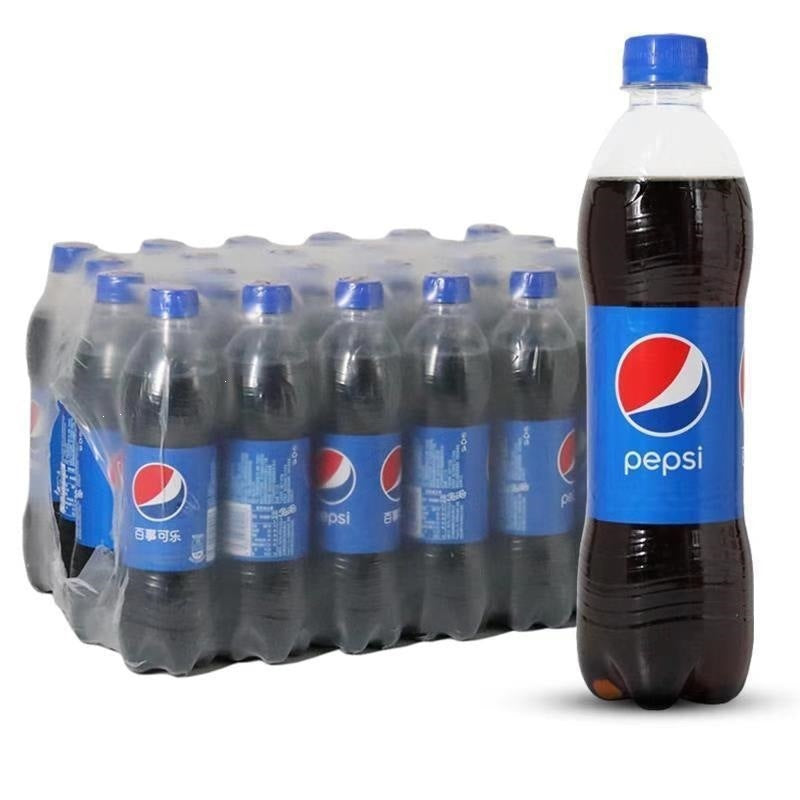 Pepsi Cola carbonated drink 500ml bottle cola type soda bottle in the bottle of the whole box of the bottle free shipping
