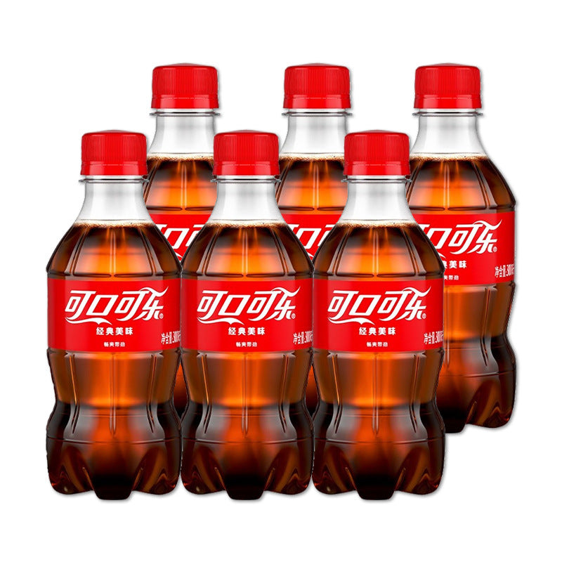 Sprite Iced Black Tea Sugar-Free Cola 300ml*6 bottles Authentic Small Bottle Summer Thirst Quenching Pepsi Fanta