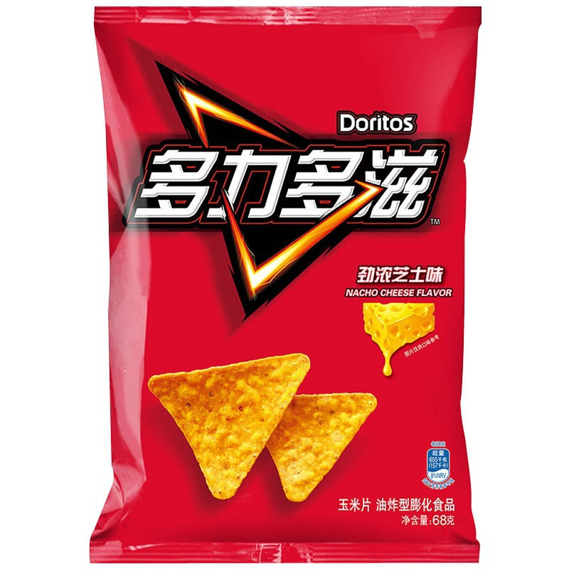 doritos Doritos Tortilla Chips 68g Cheese Flavor Barbecue Hot Spicy Cheese Flavor Potato Chips Casual Snack