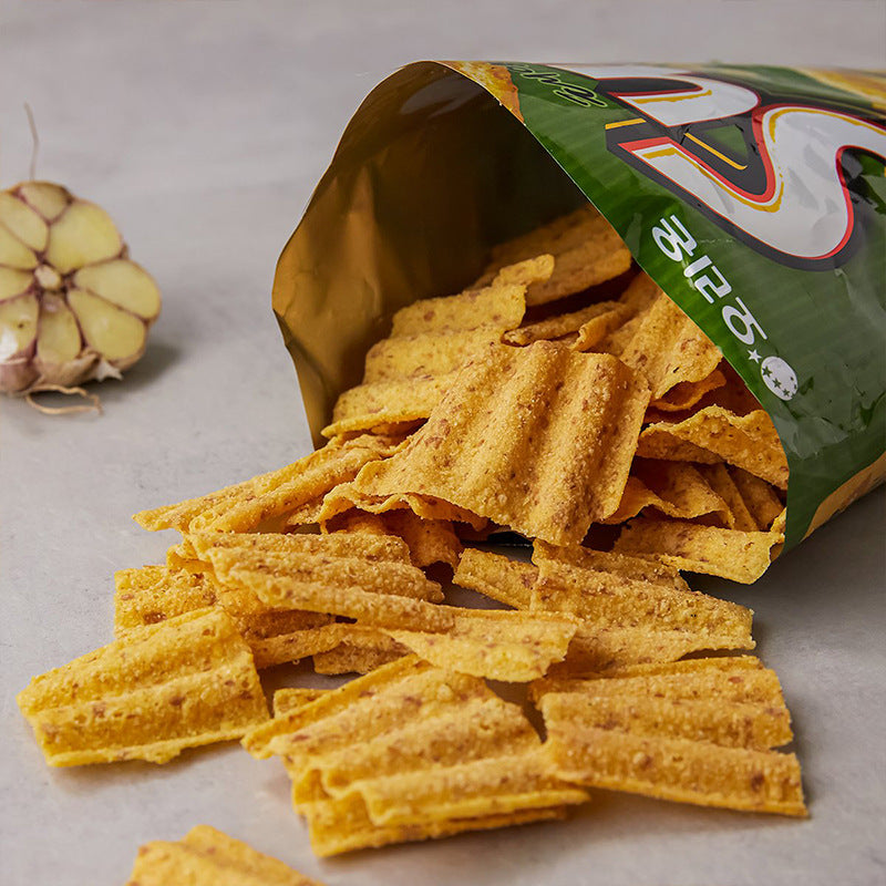 South Korea imported ORION Holiyou SUN sun corn chips crisps puffed food leisure afternoon tea snacks