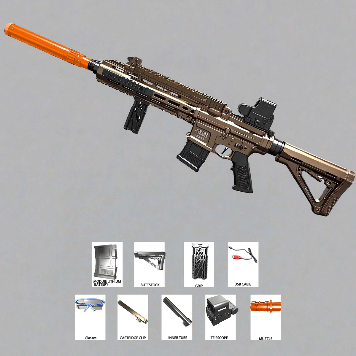 AR57 for Outdoor Activities Game Party.2MODE:Hand Movement And Electric Full Auto