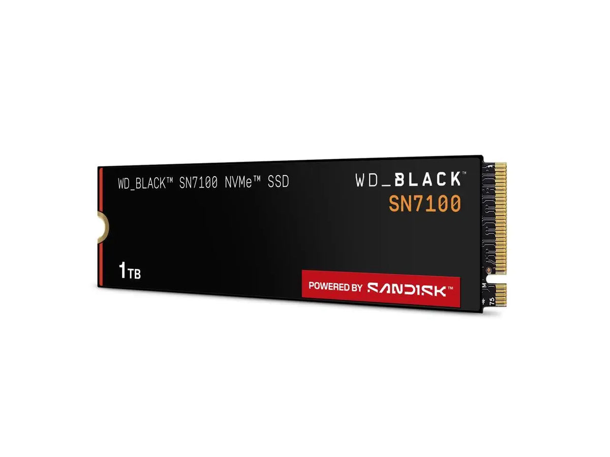 WD_BLACK SN7100 M.2 2280 1TB PCI-Express 4.0 x4 TLC 3D NAND Internal Solid State Drive (SSD) WDS100T4X0E