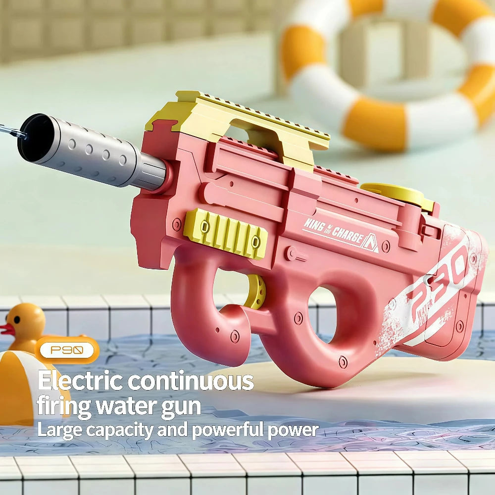 Electric Water Gun, Automatic Squirt Guns withFT Range with Large Capacity,  Water Blasters for Kids Boys Adults Outdoor Summer
