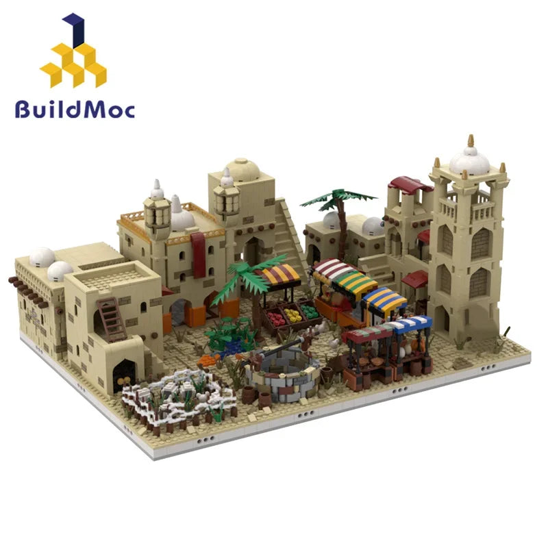 A New Hope StarW Seriers Desert Village Eisley-Cantina Tatooine Luke's X-34 Soro Speeder Fight Spacecraft Building Block Toy