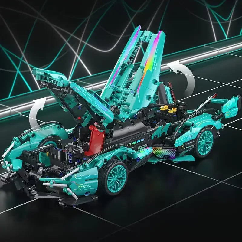 569pcs DIY building kit, perfect for bedroom decor and gifts, desktop decorations, hobbyist toys.
