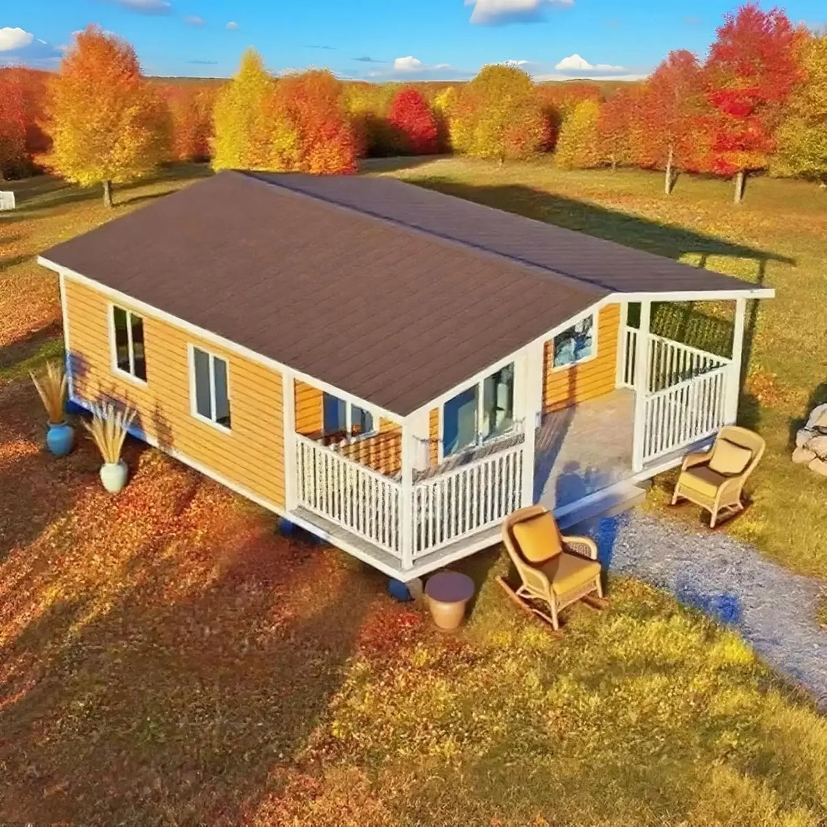 20Ft Container House Luxury Comfort Villa Prefabricated House Prefab Home Movable Modular Prefab Home Detachable Container House