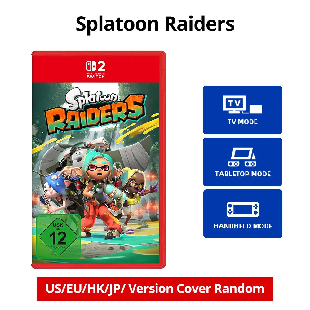 Nintendo Switch 2 Game Deals - Splatoon Raiders -  Games Adventure Action and RPG Genre Switch 2 Edition