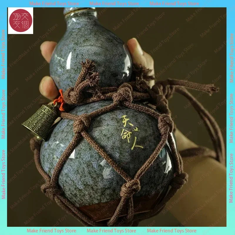 800ml Wukong Bottle Gourd Ceramic Cup Destiny Of Heaven Net Bag Wine Gourd Set Diagonally Across The Hot Water Kettle Ancient