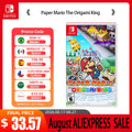 Paper Mario The Origami King -Nintendo Switch Game Deals - Solid Game Cassette Support For Multiple Languages