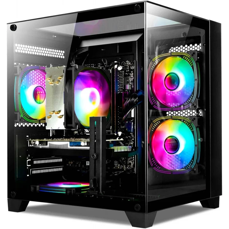 Desktop  I7-14700KF 6 core 2.5GHz PC Computer, RTX 4070 12G, 32G DDR5 RAM, 1TB NVME SSD, Prebuilt Gaming PC Tow