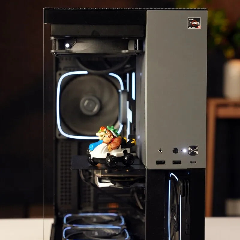 9800X3D/RTX4080S 4090D AI live streaming host with gaming and esports themes