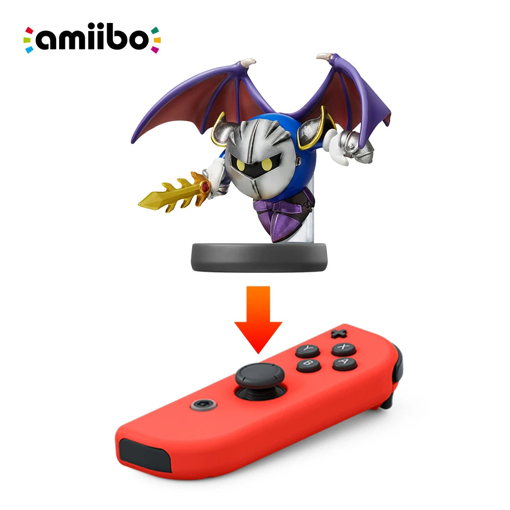 Meta knight smash -Nintendo Amiibo Game Console Interaction Model For Nintendo Switch OLED Lite