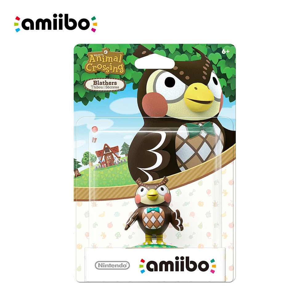 Nintendo Amiibo Figure - Animal Crossing Series -Rover/Tom Nook/Reese/Lottie/Kicks/Isabelle/Summer/Blathers for Nintendo Console