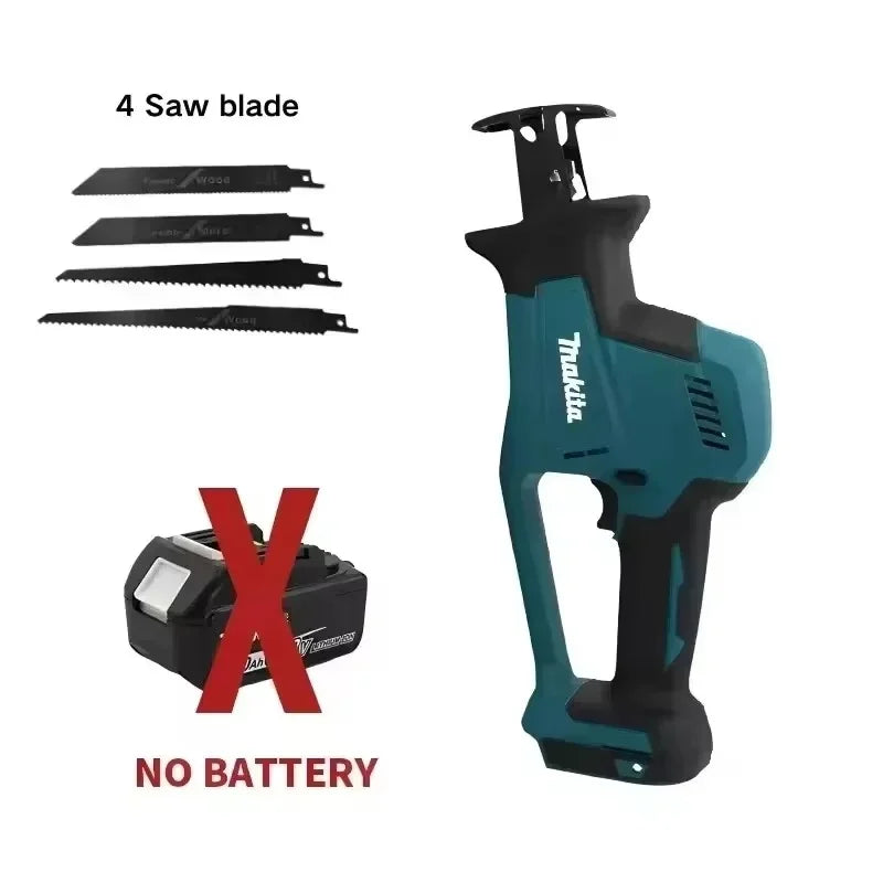 Makita Portable Cutting Saw Saw Power Tool DJR189 18V Cordless Electric Reciprocating Saw Brushless Rechargeable Wood Metal