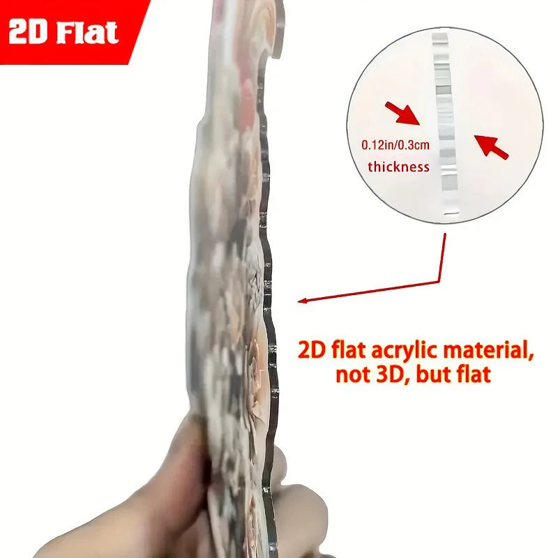 1pc Nordic Art Style Dragon Acrylic Sculpture with Base for Home Bedroom Decor, Multifunctional Room Decoration