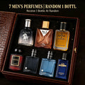 Men Cologne Blind Box, Random 1 Bottle out of 7 Fragrances, Chance to Get Hidden 100ml Upgrade Perfume, Long Lasting Woody Scent, Eau De Toilette, Ideal Gift for Boyfriend Husband Daily Dating Travel