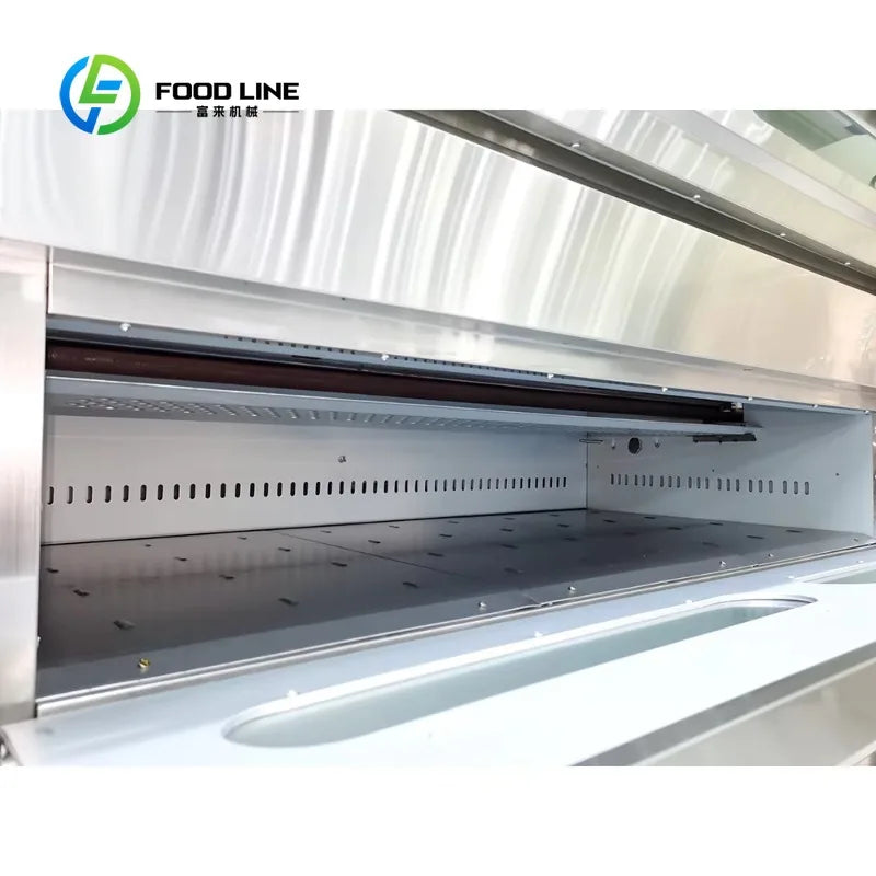 Customized size Restaurant Kitchen Equipment Commercial Stainless Steel Large Capacity Gas Bake Oven 3rd Floor 9 Tray